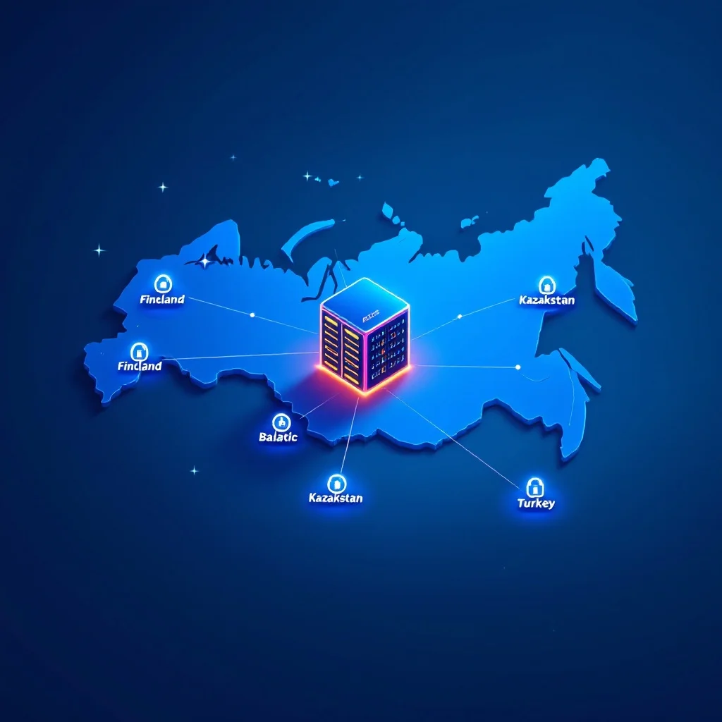 Серверы рядом с Россией